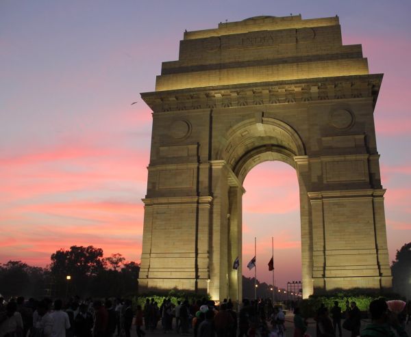 A government building in India